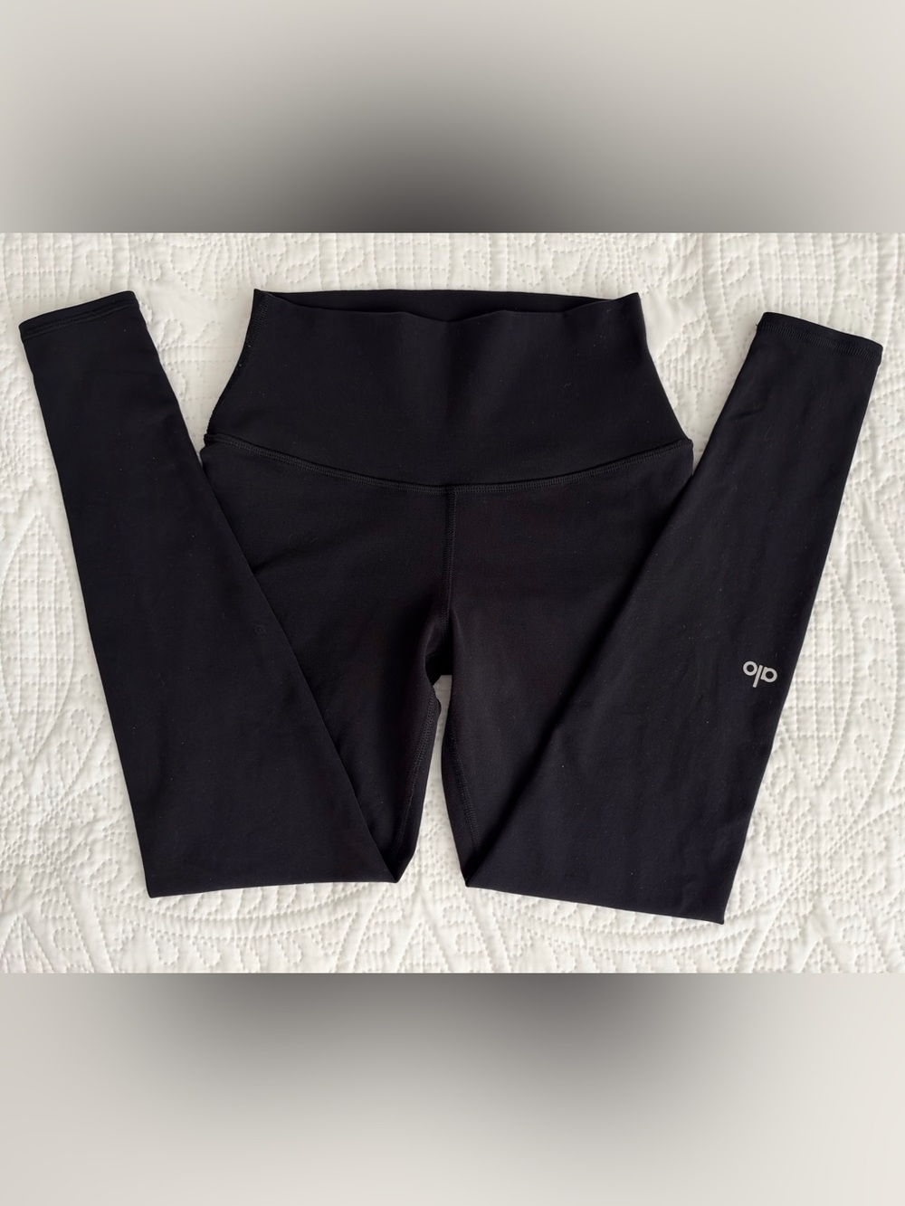 ALO Yoga | 7/8 High-Waist Airbrush Legging, Black, XS